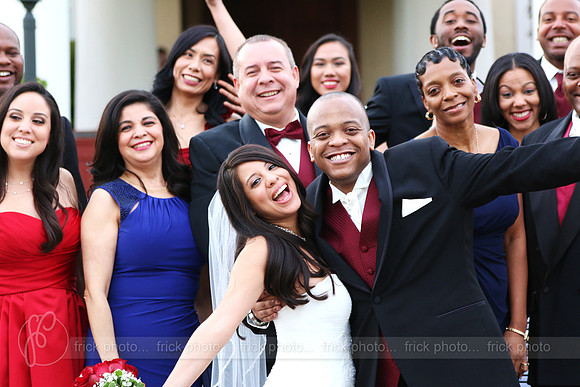 bride groom family wedding celebration frick photo wm sm