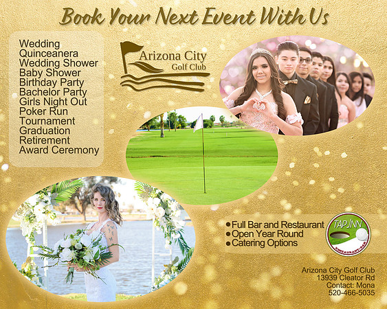 PRELIM book your event with us