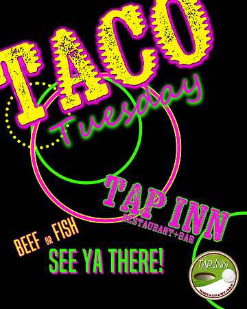 taco tuesday neon tap inn copy