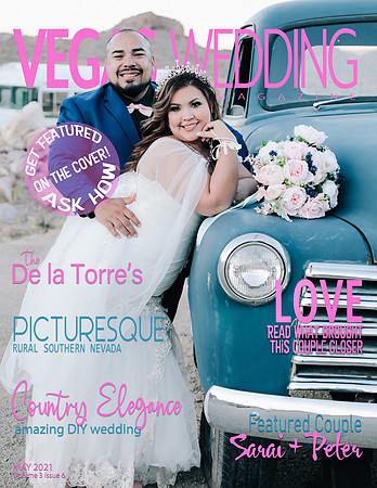 Vegas Wedding magazine Sarai Pete Sarai Pete volume 3 Issue 6 May 2021