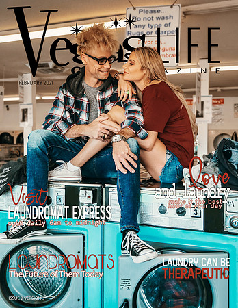 Vegas Life Magazine Laundromat cover February 15 2021 volume 2 version 3