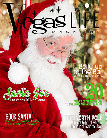 Vegas Life Magazine Santa Joe December 2020