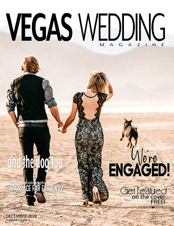 Vegas Wedding Magazine Brooke and Robbie Volume 2 issue 2 December 2020