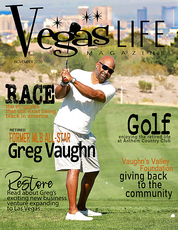Vegas Life Magazine MLB All Star Greg Vaughn