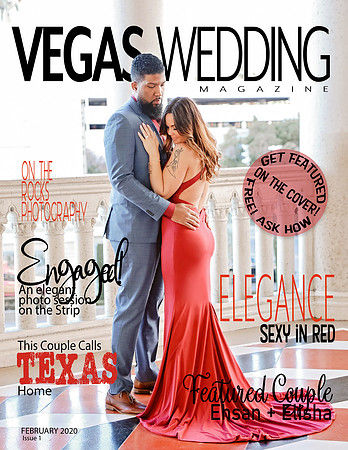 Vegas Wedding Magazine Ehsan Elisha Engagement