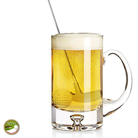 Beer Mug and putter and ball no words Tap Inn logo