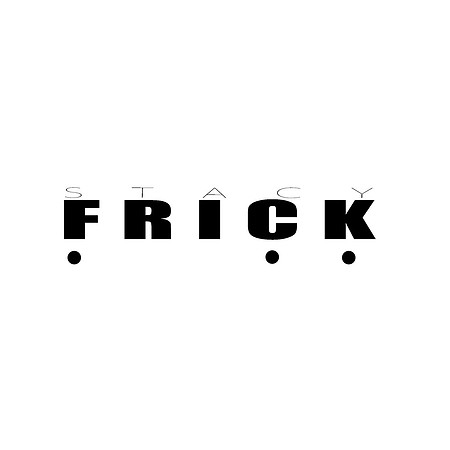 stacy frick logo simple black and white three dots