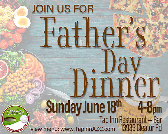 fathers day dinner tap inn