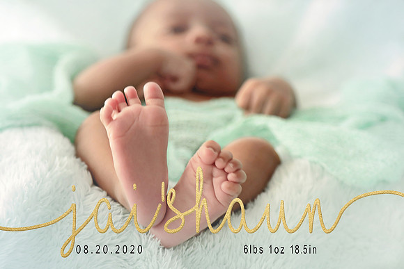 jaishaun joshua brown baby boy announcement 5a